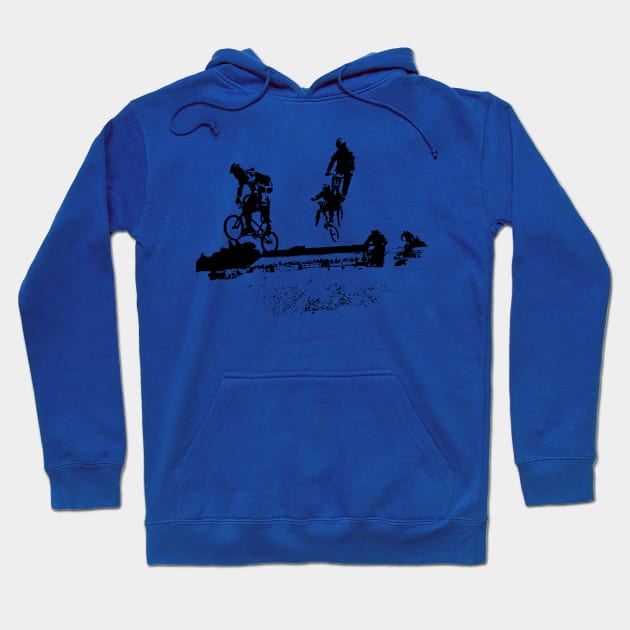 bmx Hoodie by rickylabellevie